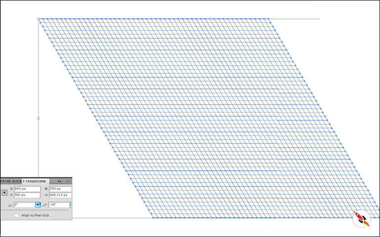 isometric grid