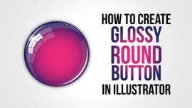 gloss_round_button_illustrator_373