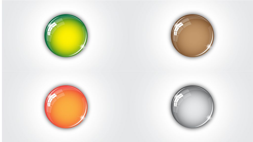 3d button color combinations